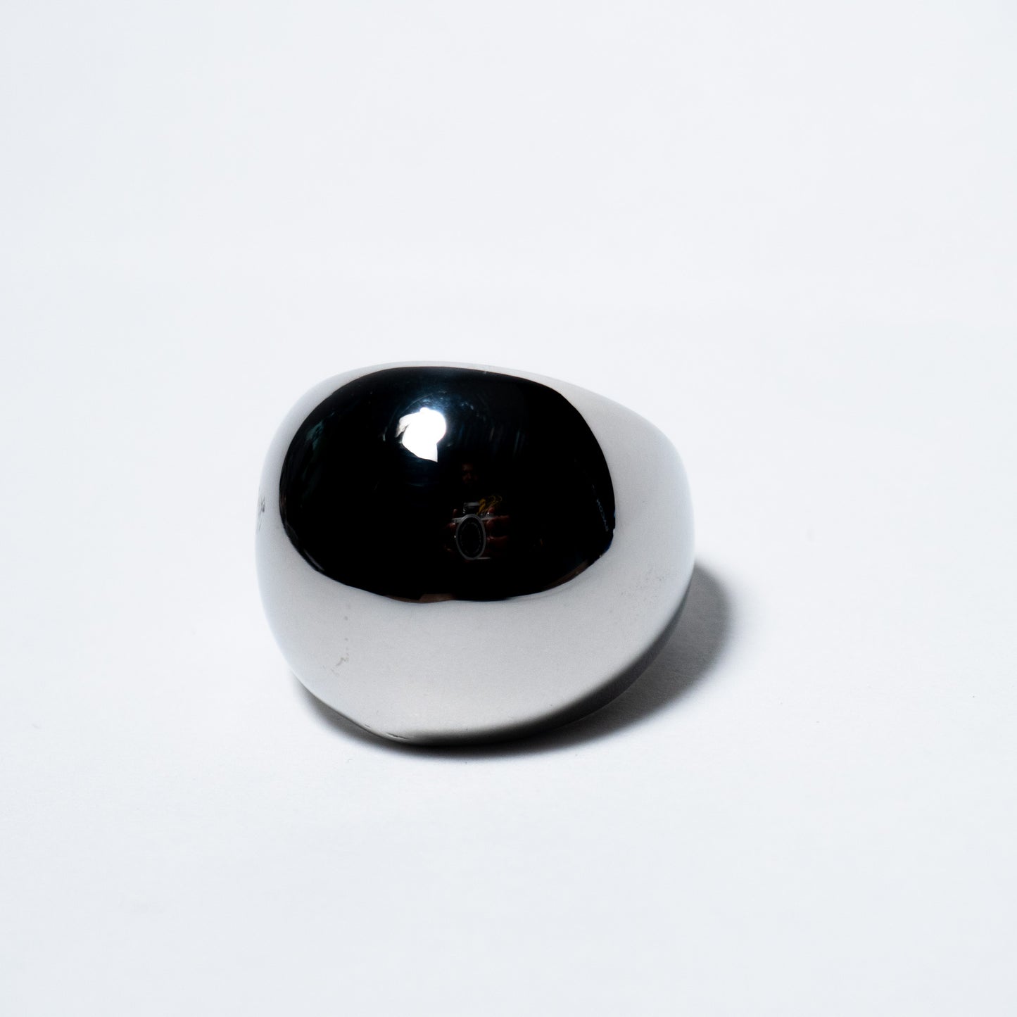 Stainless Steel Dome Ring
