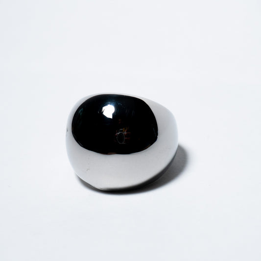 Stainless Steel Dome Ring