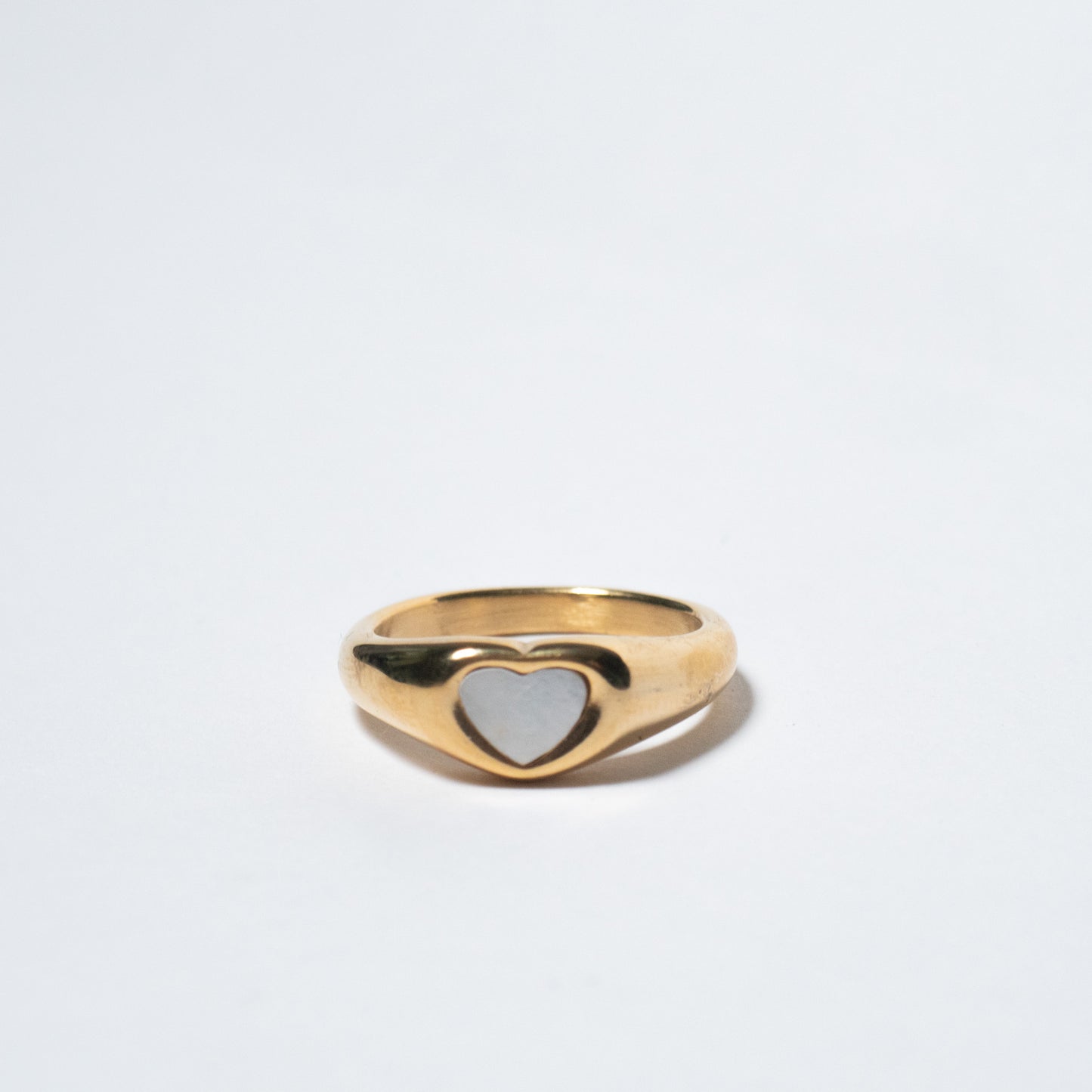Poe Heart Signet Ring