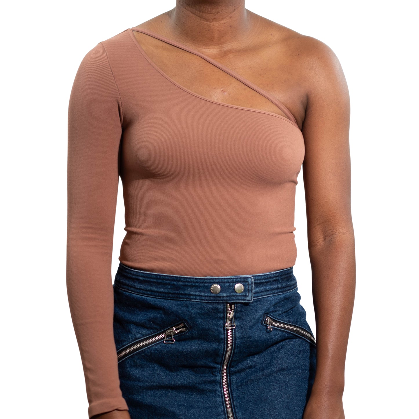 Rena One-Sleeve Top