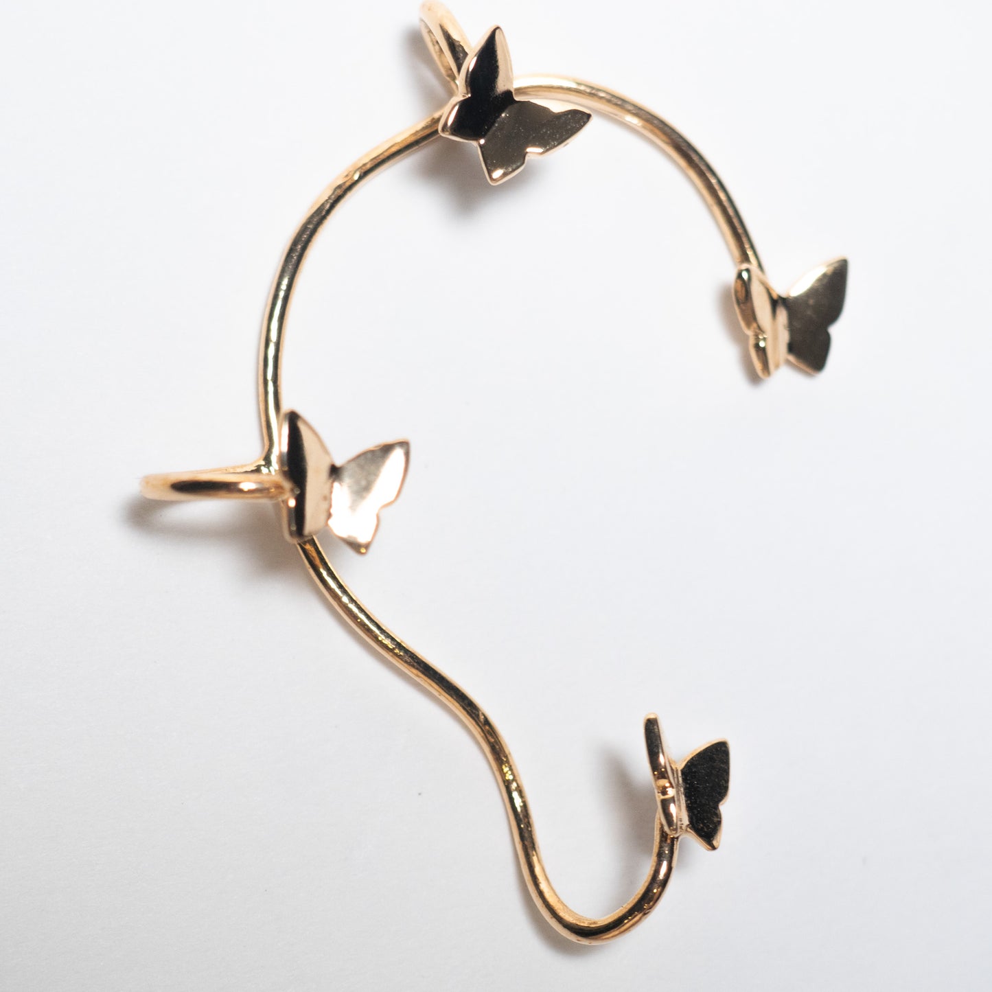 Bria Butterfly Ear Climber Earring