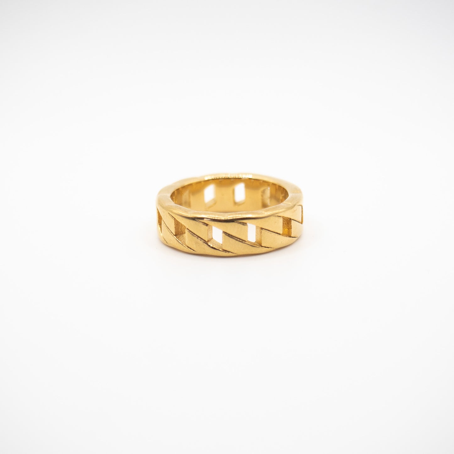 Link chain ring