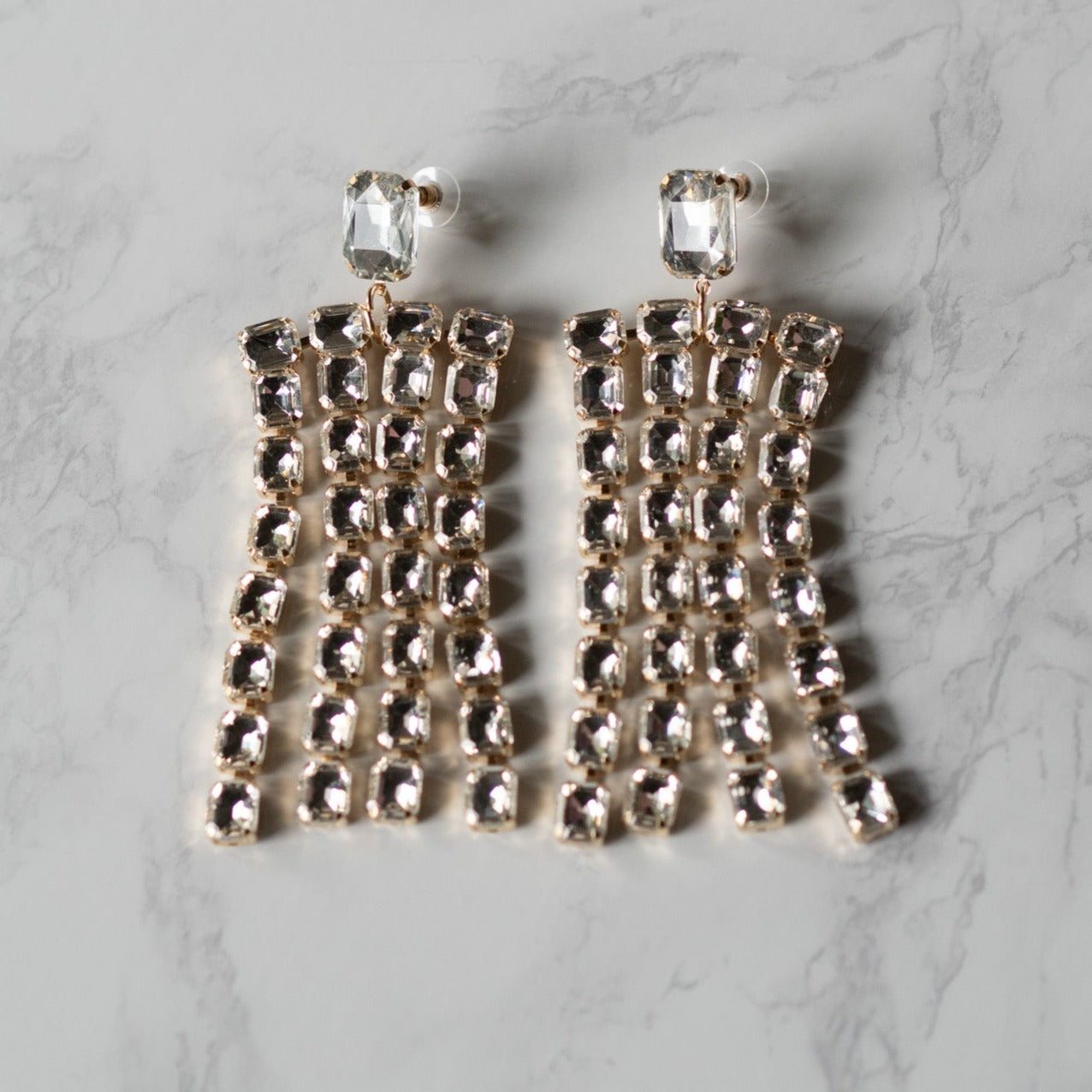 Carlotta Chandelier Earring Blaze and Sparkles