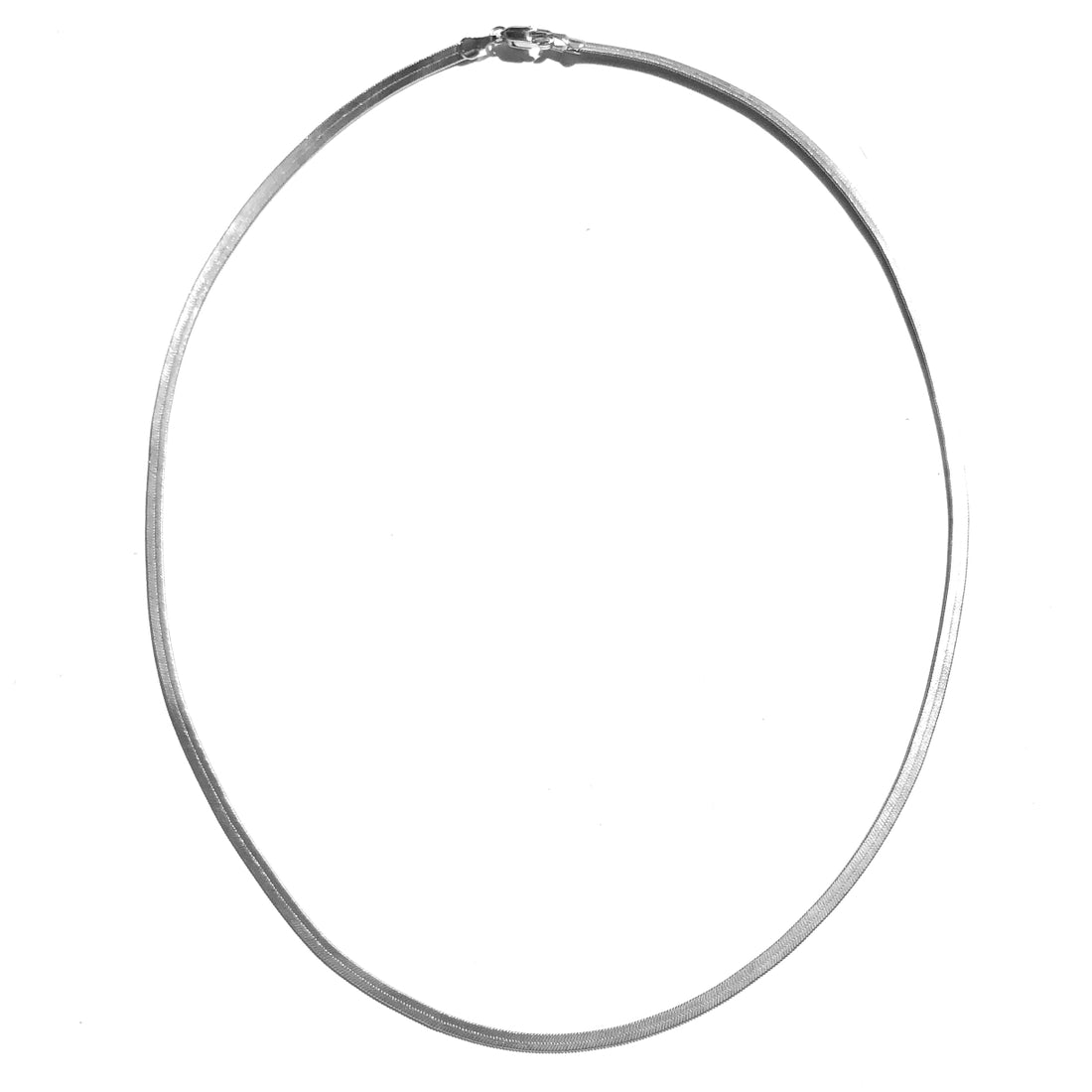 Leslie Skinny Herringbone Chain