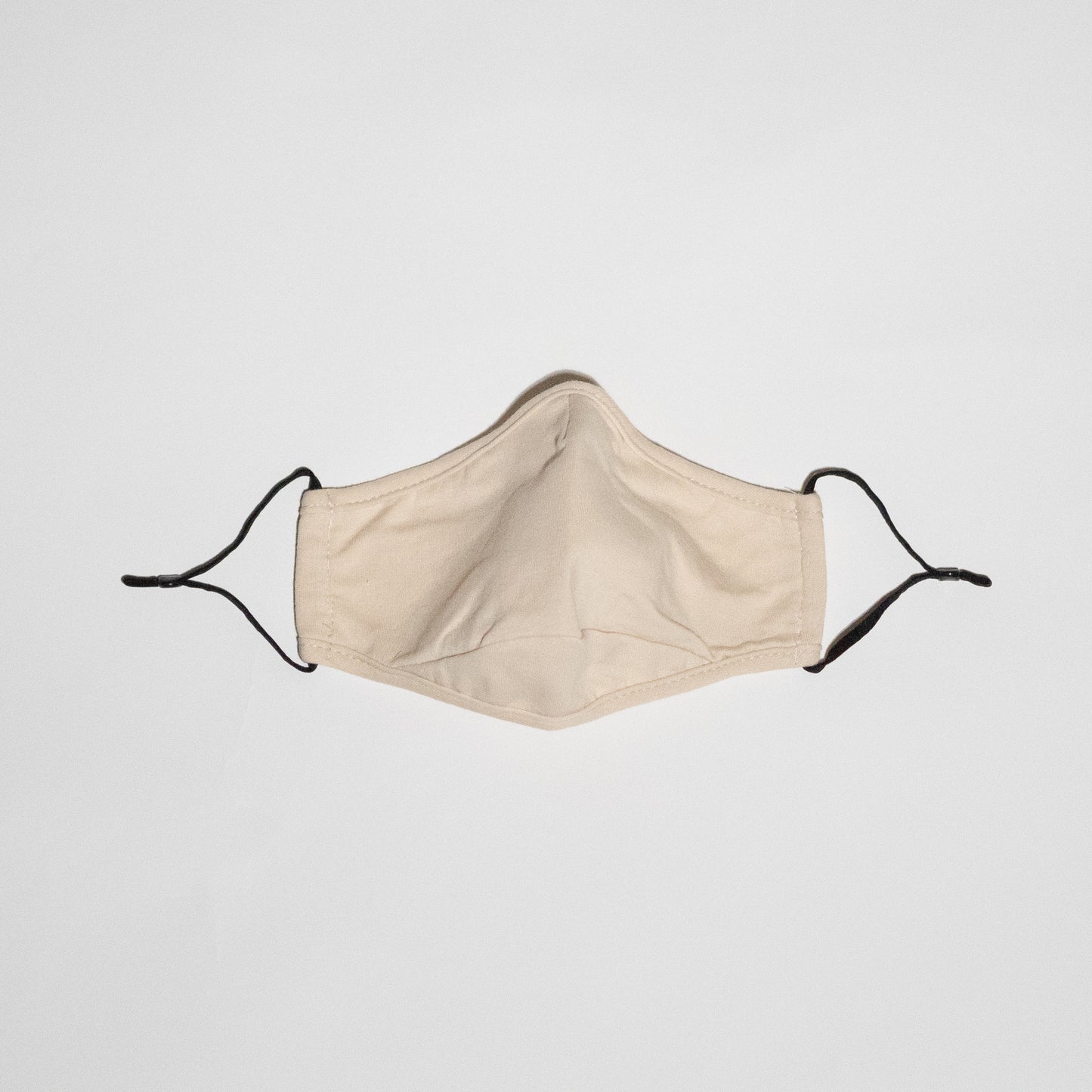 Beige 3 Layer Mask Cotton and Polyester One Size Blaze and Sparkles